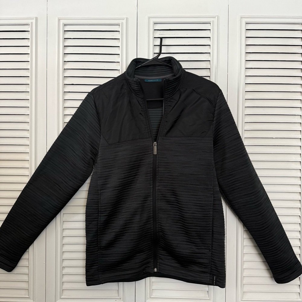 NEW Perry Ellis Full Zip Light Jacket